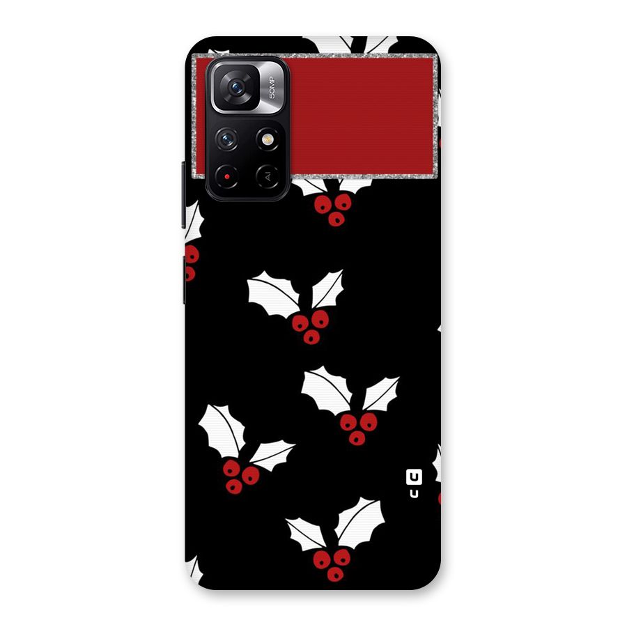 Cherry Leaf Design Back Case for Redmi Note 11T 5G