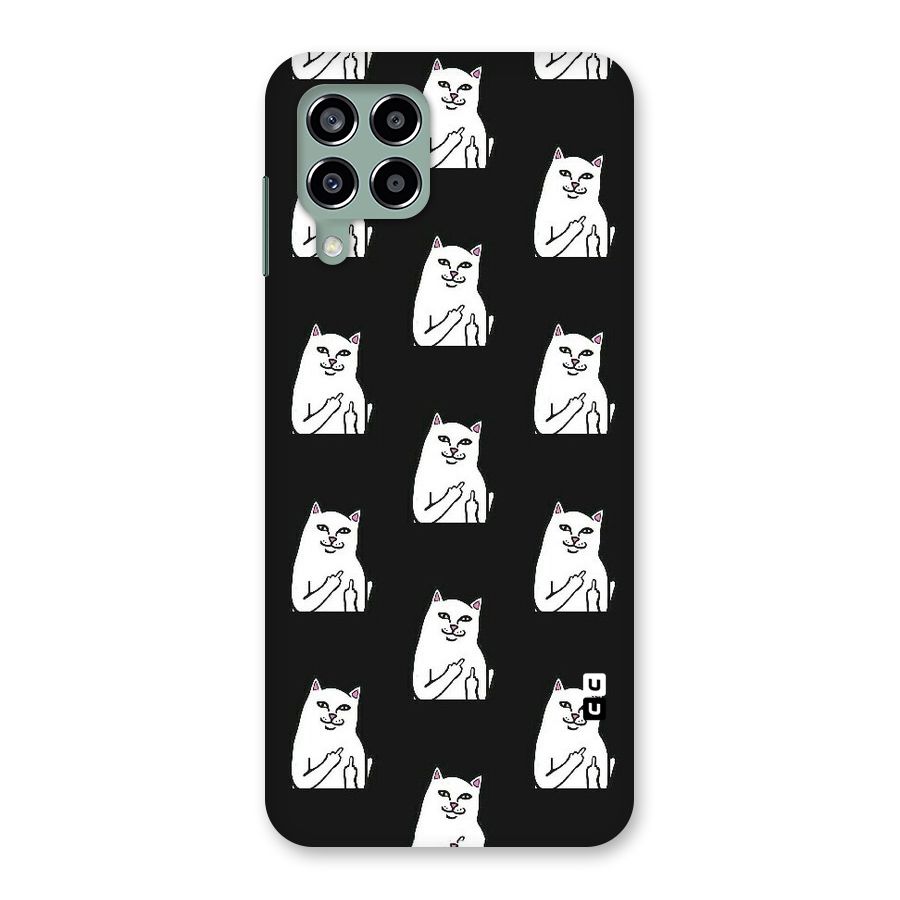 Chill Cat Pattern Back Case for Galaxy M33