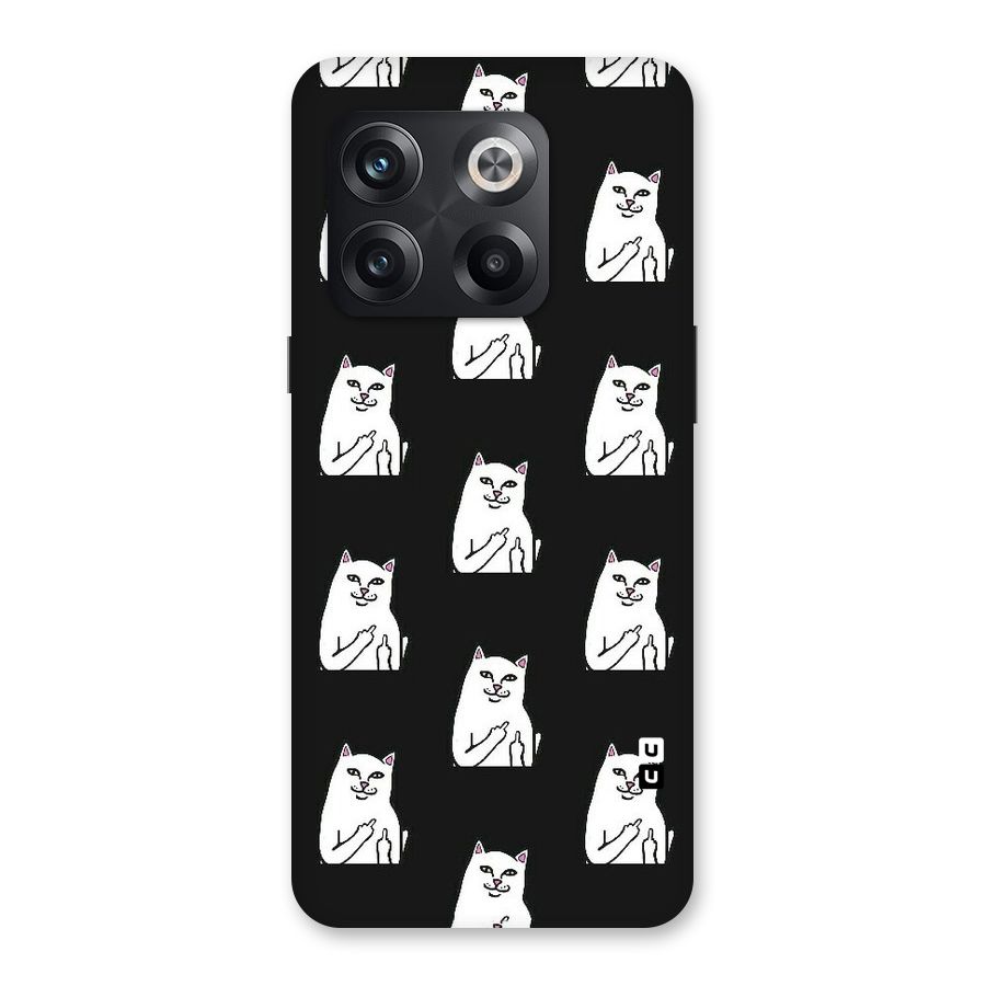 Chill Cat Pattern Back Case for OnePlus 10T