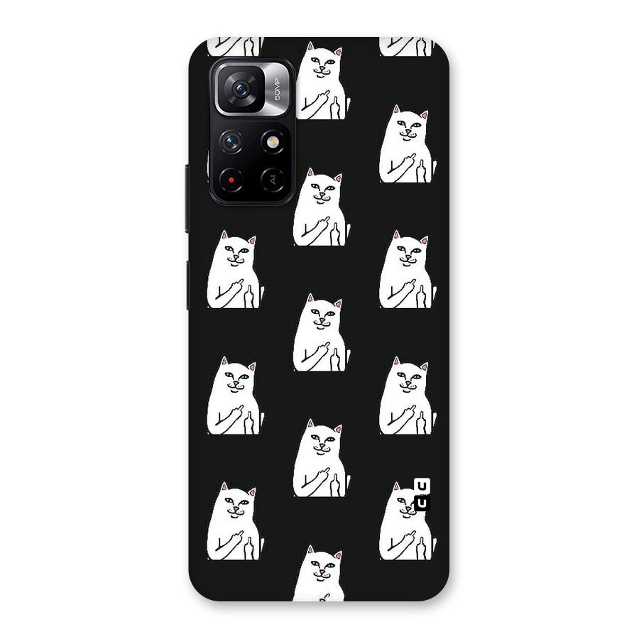Chill Cat Pattern Back Case for Redmi Note 11T 5G