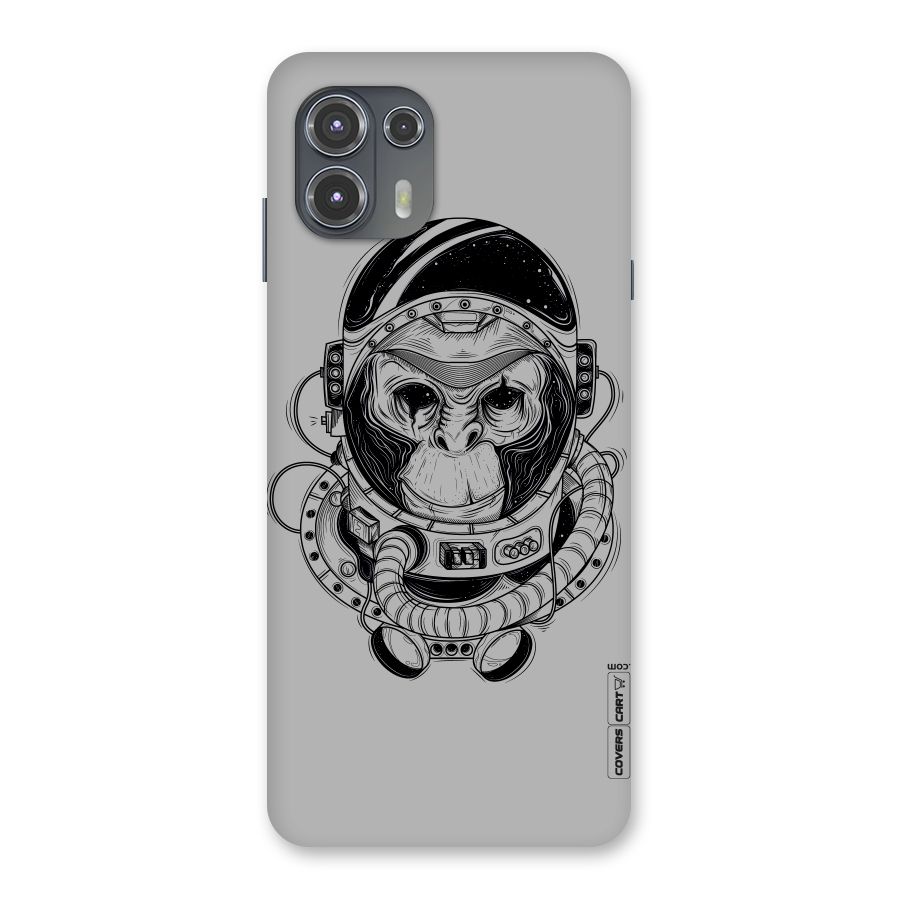 Chimpanzee Astronaut Back Case for Motorola Edge 20 Fusion