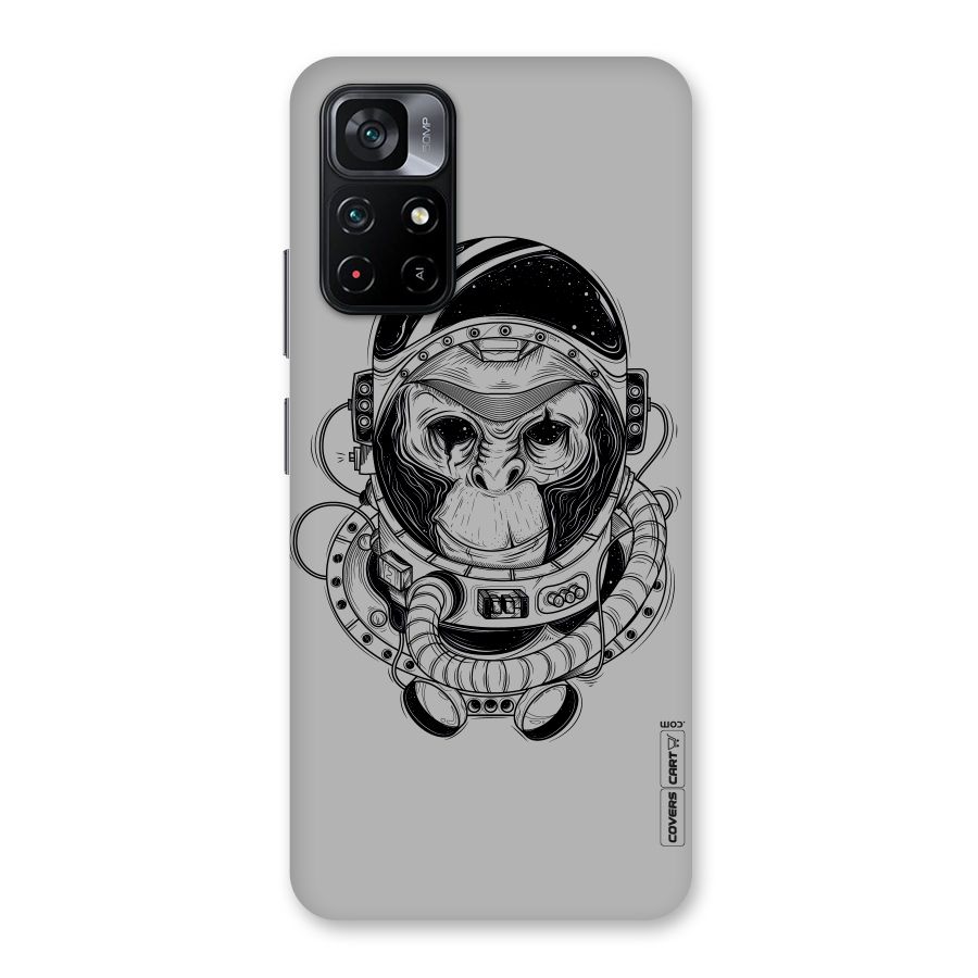 Chimpanzee Astronaut Back Case for Poco M4 Pro 5G