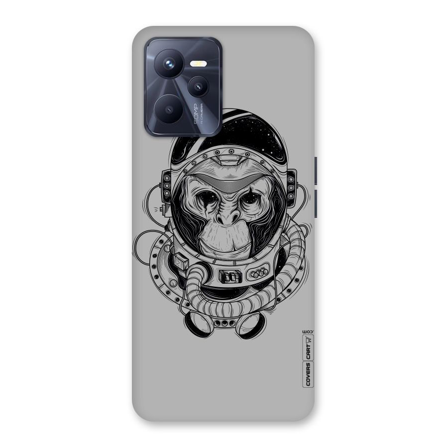 Chimpanzee Astronaut Back Case for Realme C35