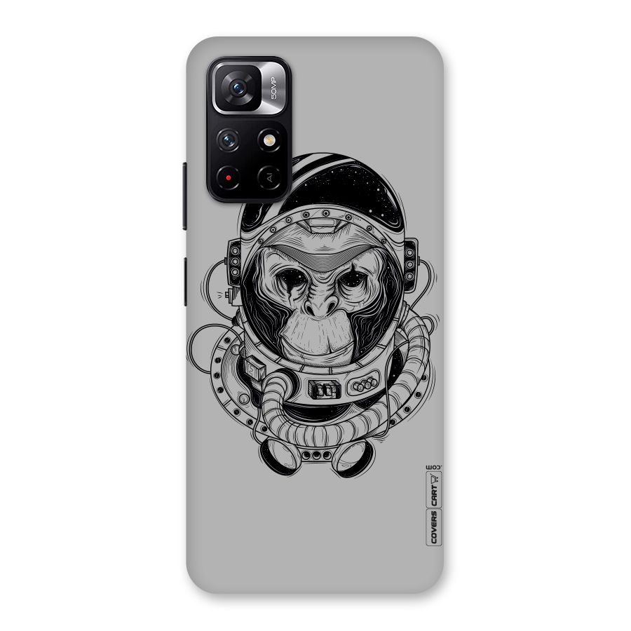 Chimpanzee Astronaut Back Case for Redmi Note 11T 5G