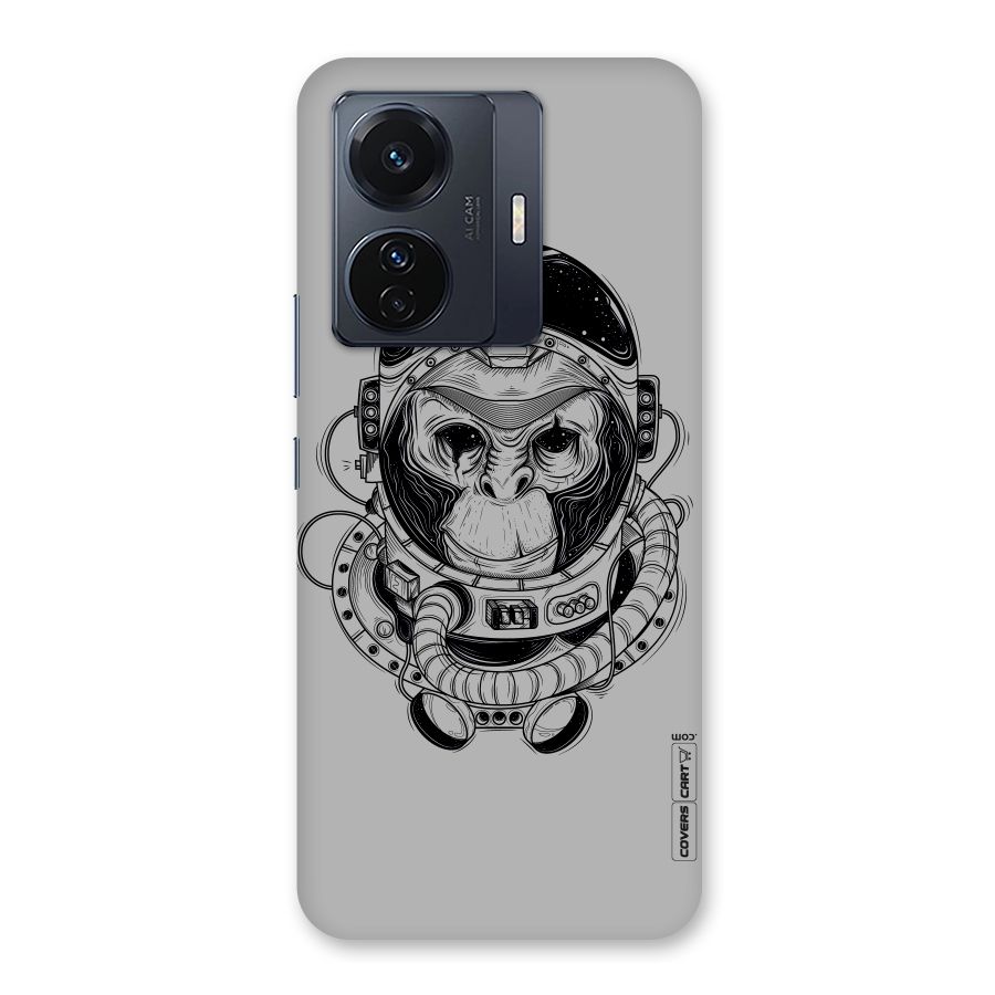 Chimpanzee Astronaut Back Case for Vivo T1 Pro