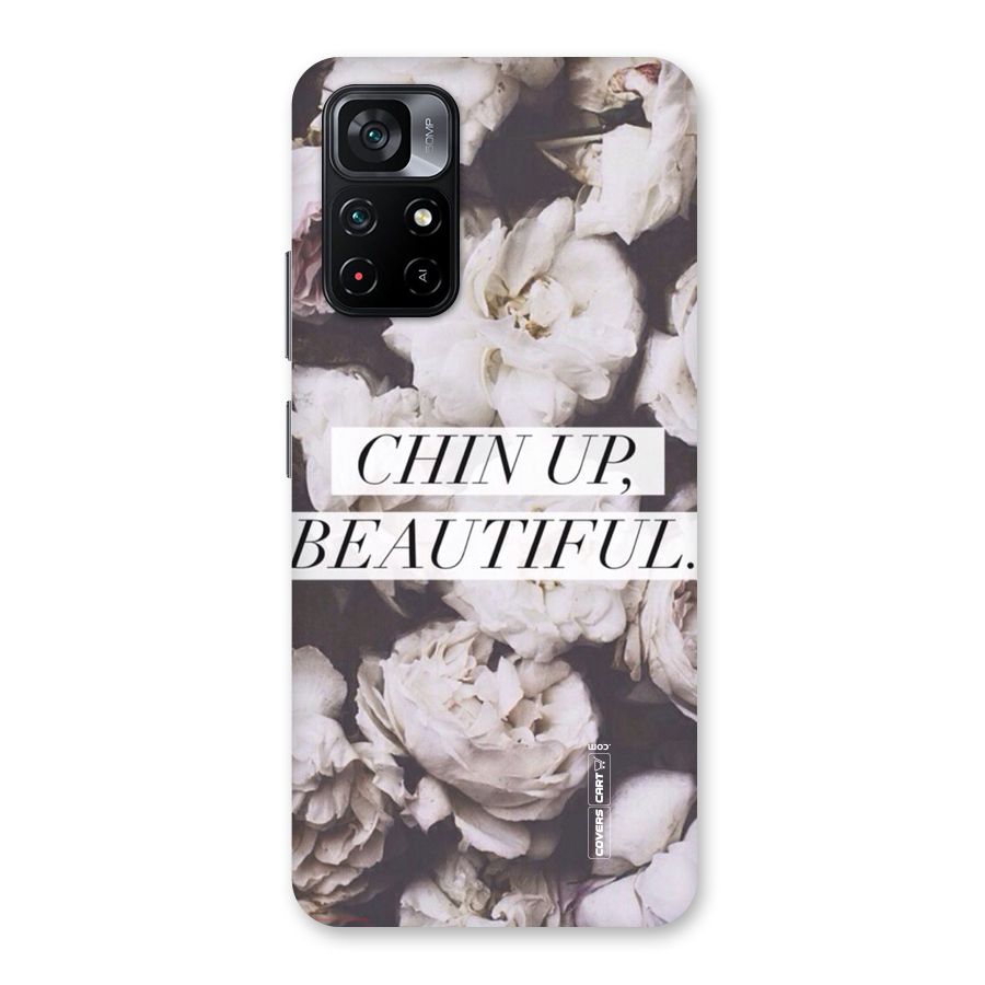 Chin Up Beautiful Back Case for Poco M4 Pro 5G