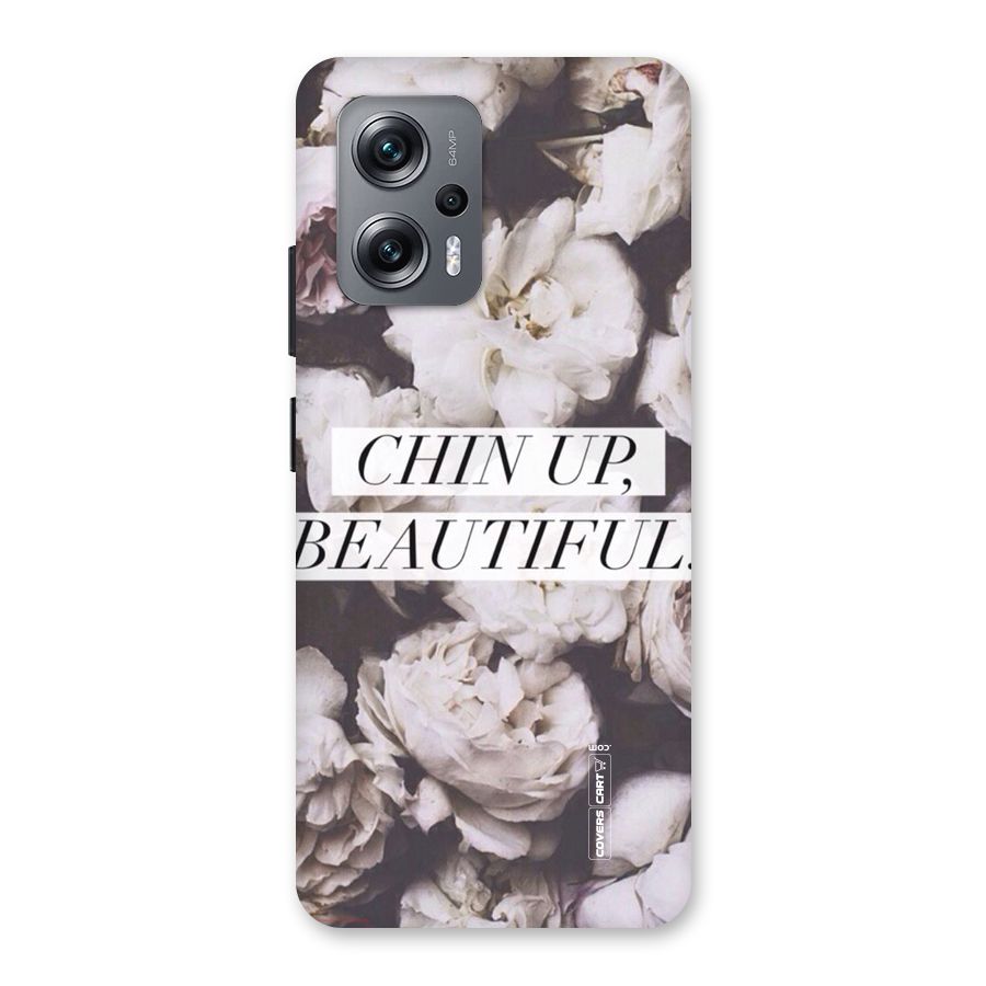 Chin Up Beautiful Back Case for Redmi K50i