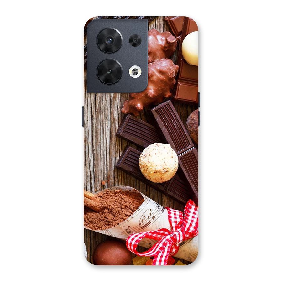 Chocolate Candies Back Case for Oppo Reno8 5G