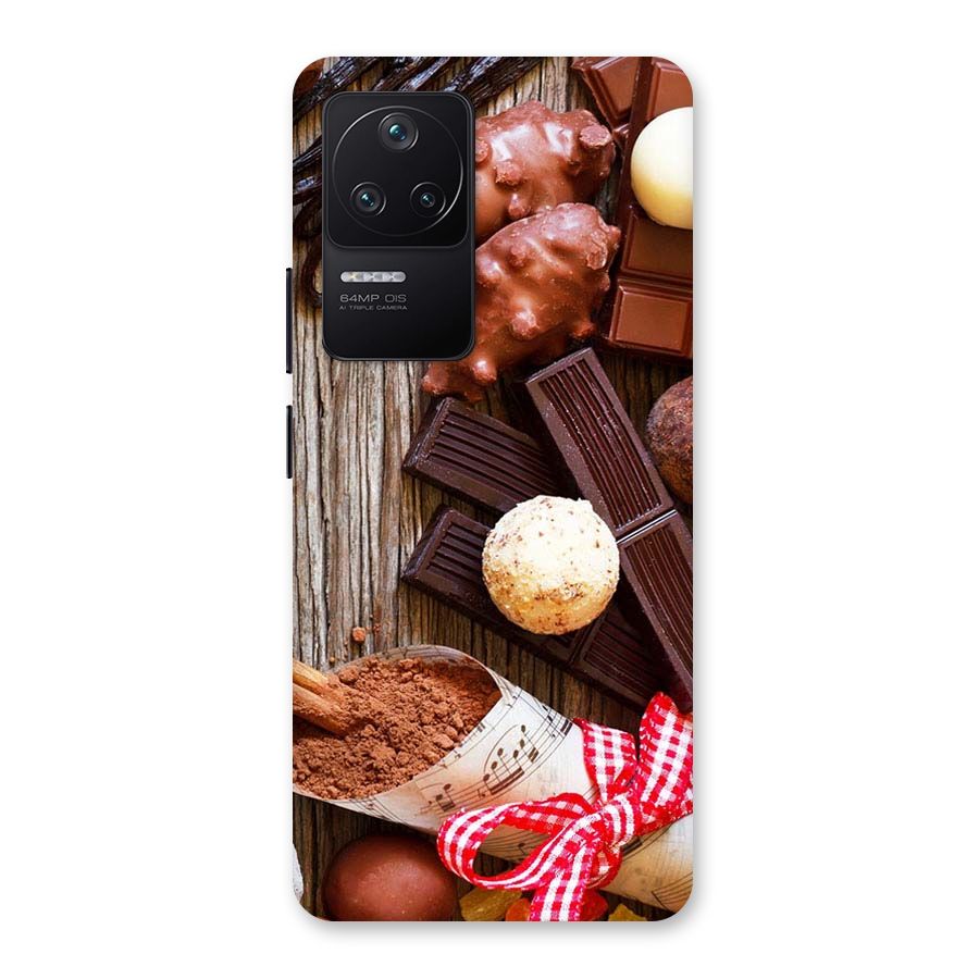 Chocolate Candies Back Case for Poco F4 5G
