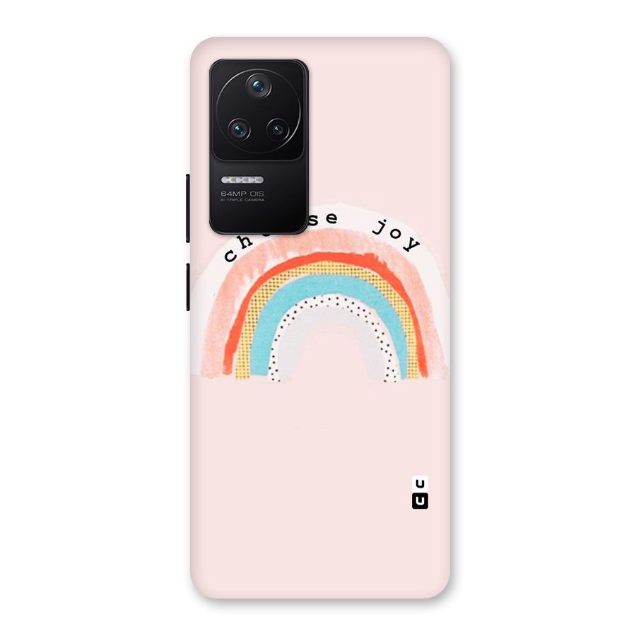 Choose Joy Back Case for Poco F4 5G