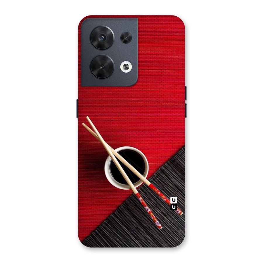 Chopstick Design Back Case for Oppo Reno8 5G