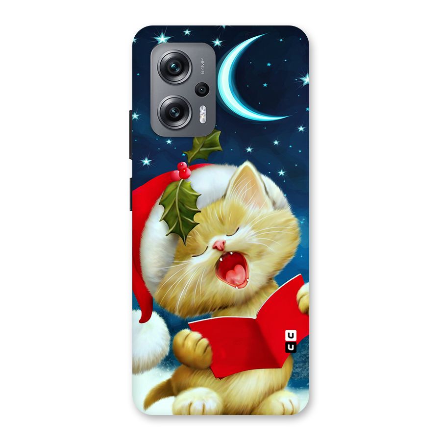 Christmas Cat Back Case for Redmi K50i
