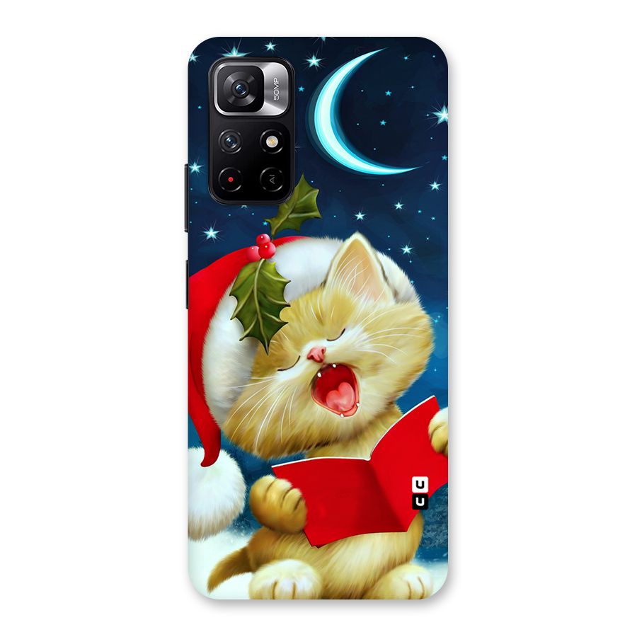 Christmas Cat Back Case for Redmi Note 11T 5G