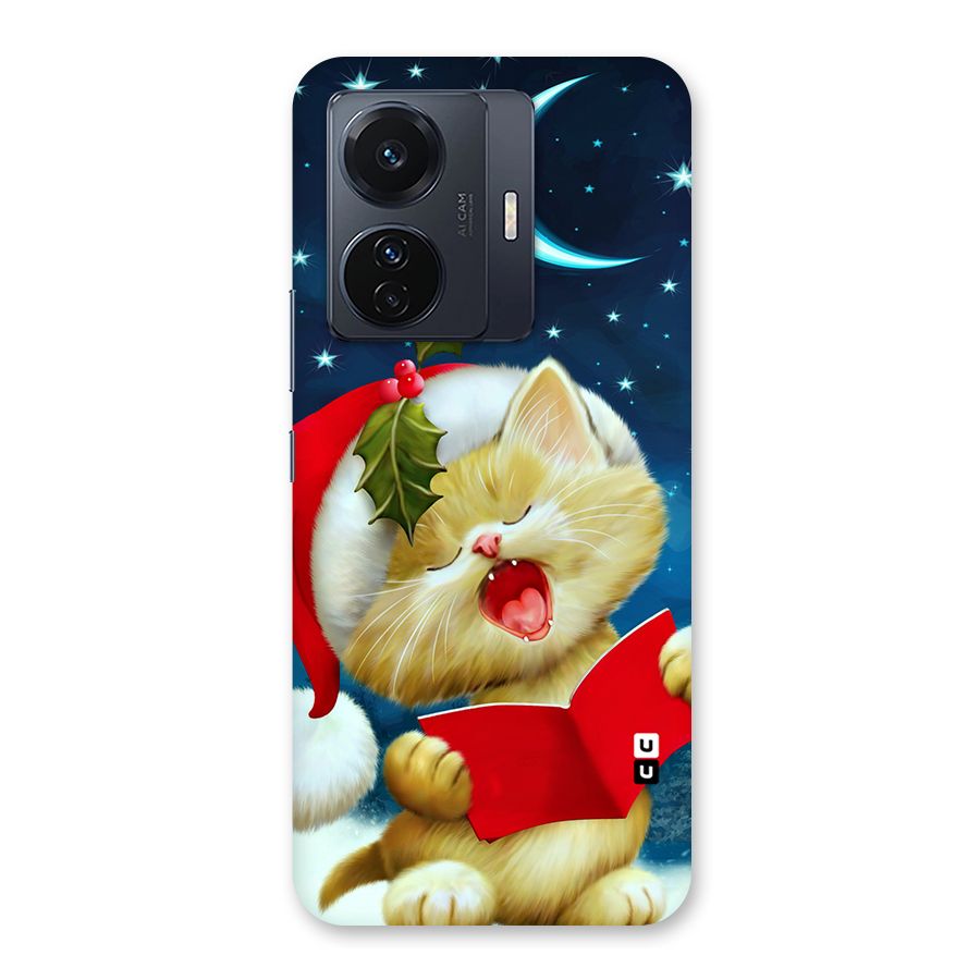 Christmas Cat Back Case for Vivo T1 Pro