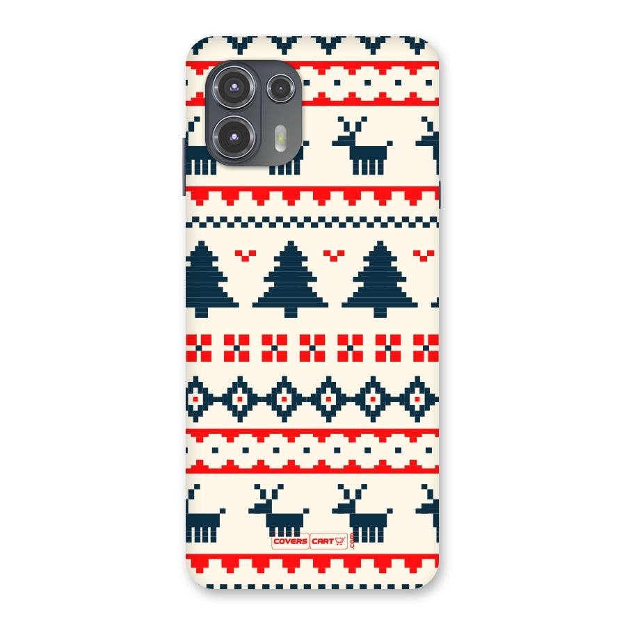 Christmas Design Pattern Back Case for Motorola Edge 20 Fusion