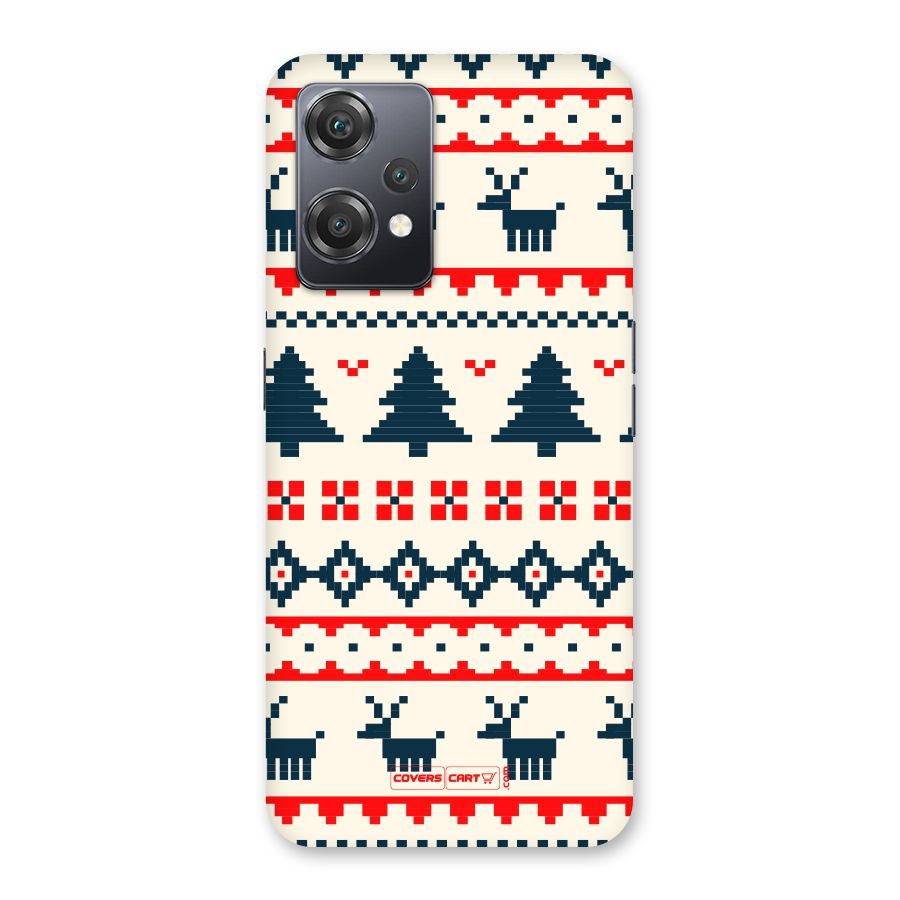 Christmas Design Pattern Back Case for OnePlus Nord CE 2 Lite 5G