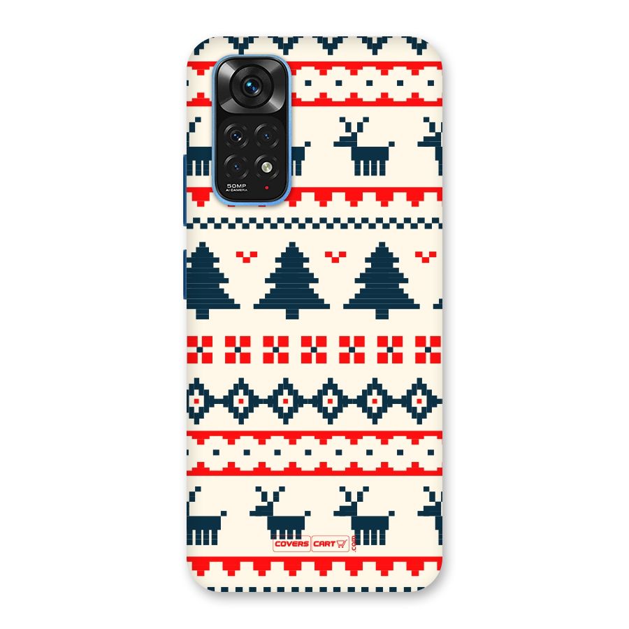 Christmas Design Pattern Back Case for Redmi Note 11S