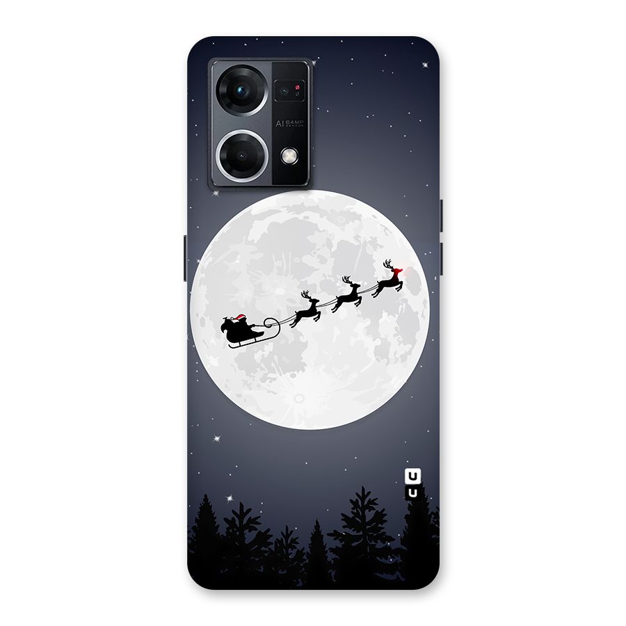 Christmas Nightsky Glass Back Case for Oppo F21 Pro 5G