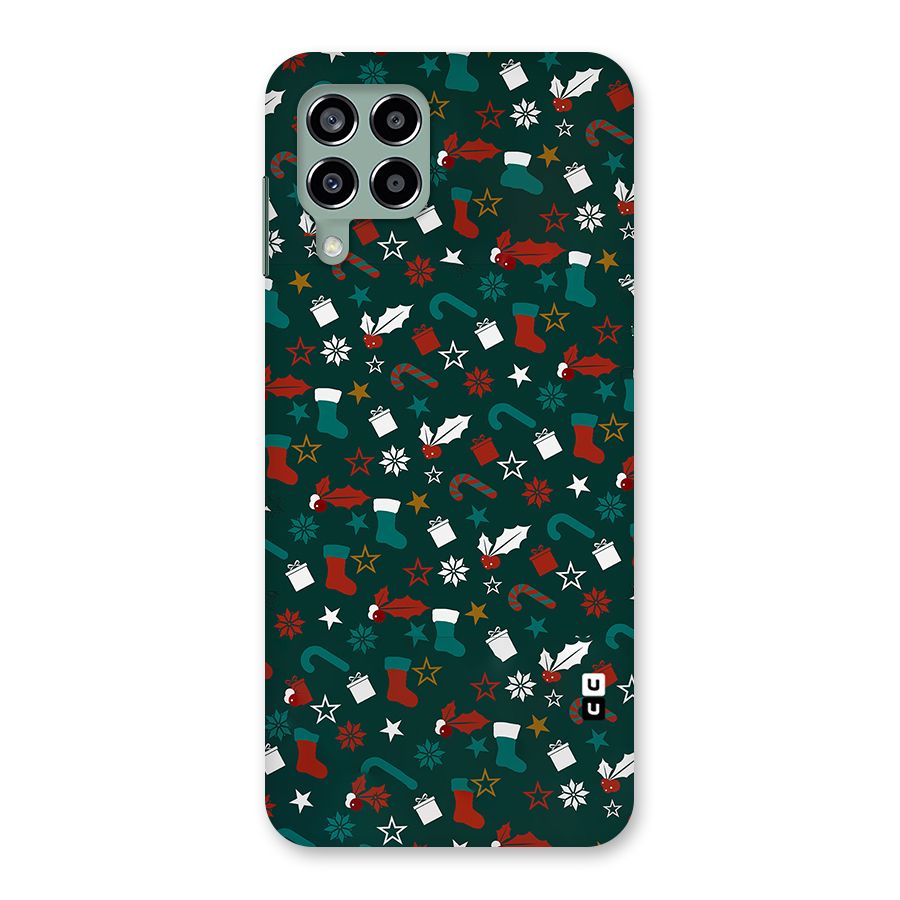 Christmas Pattern Design Back Case for Galaxy M33