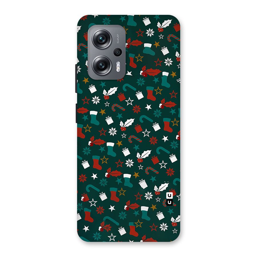 Christmas Pattern Design Back Case for Redmi K50i