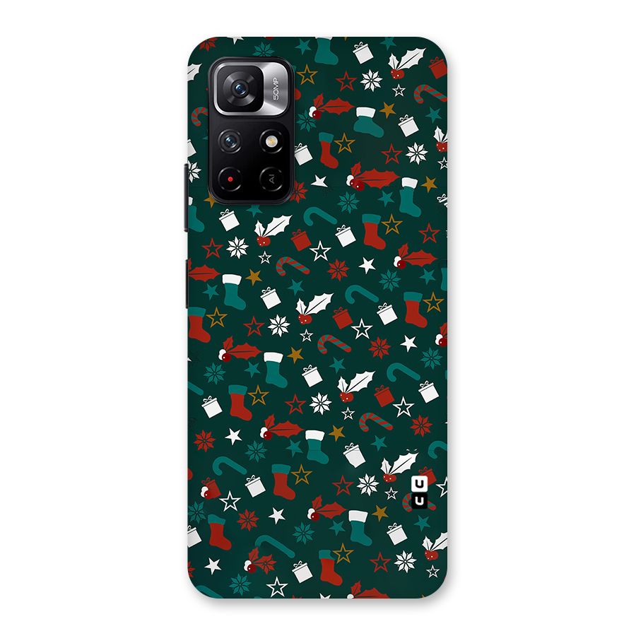 Christmas Pattern Design Back Case for Redmi Note 11T 5G