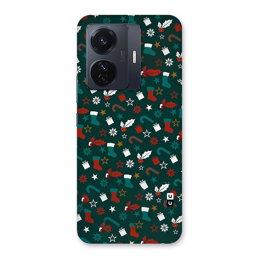 Christmas Pattern Design Back Case for Vivo T1 Pro