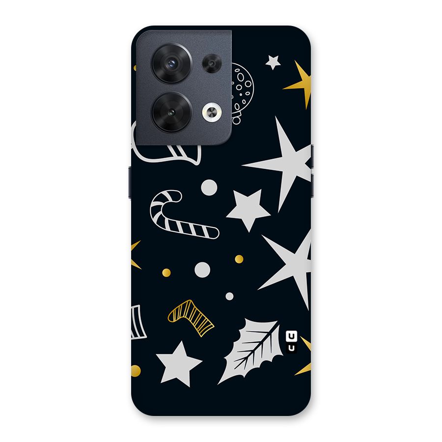 Christmas Special Pattern Back Case for Oppo Reno8 5G