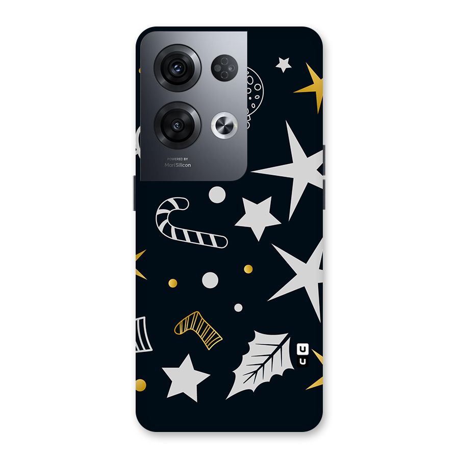 Christmas Special Pattern Back Case for Oppo Reno8 Pro 5G
