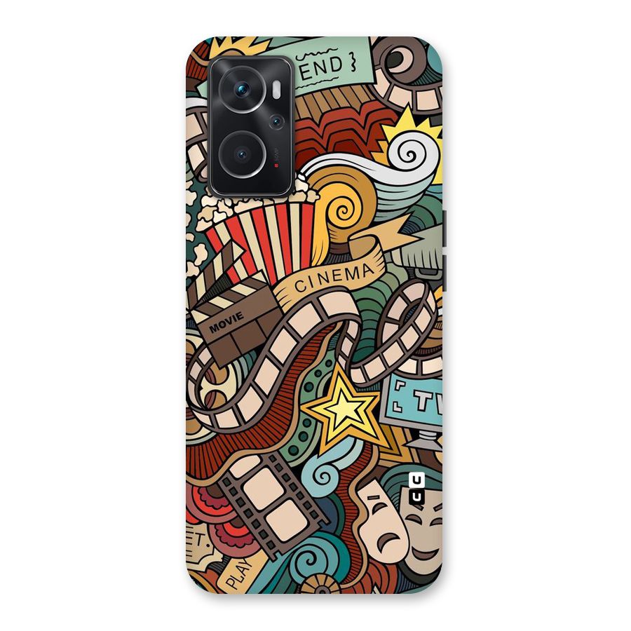Cinematic Design Back Case for Oppo K10 4G