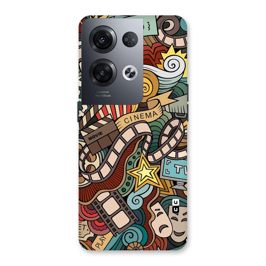 Cinematic Design Back Case for Oppo Reno8 Pro 5G