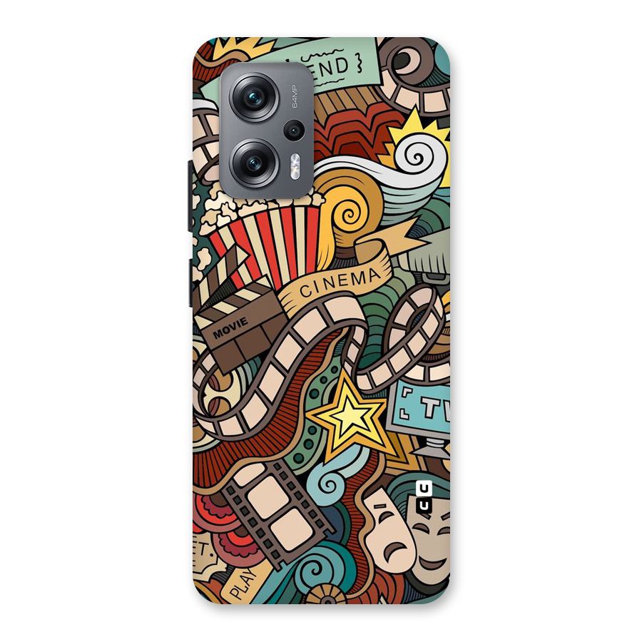 Cinematic Design Back Case for Redmi K50i