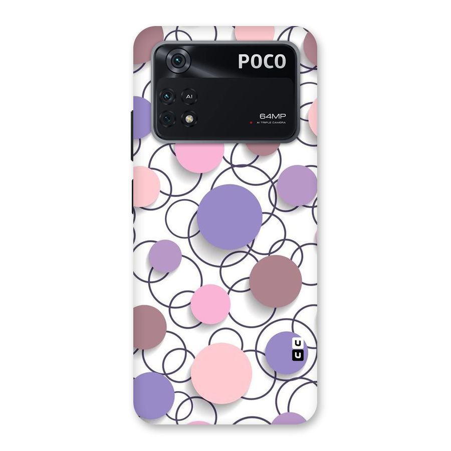 Circles And More Back Case for Poco M4 Pro 4G