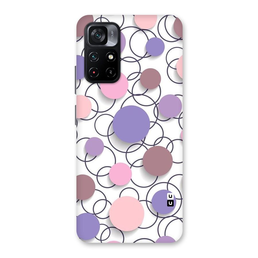 Circles And More Back Case for Poco M4 Pro 5G
