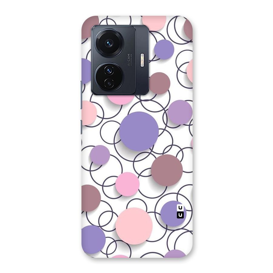 Circles And More Back Case for Vivo T1 Pro