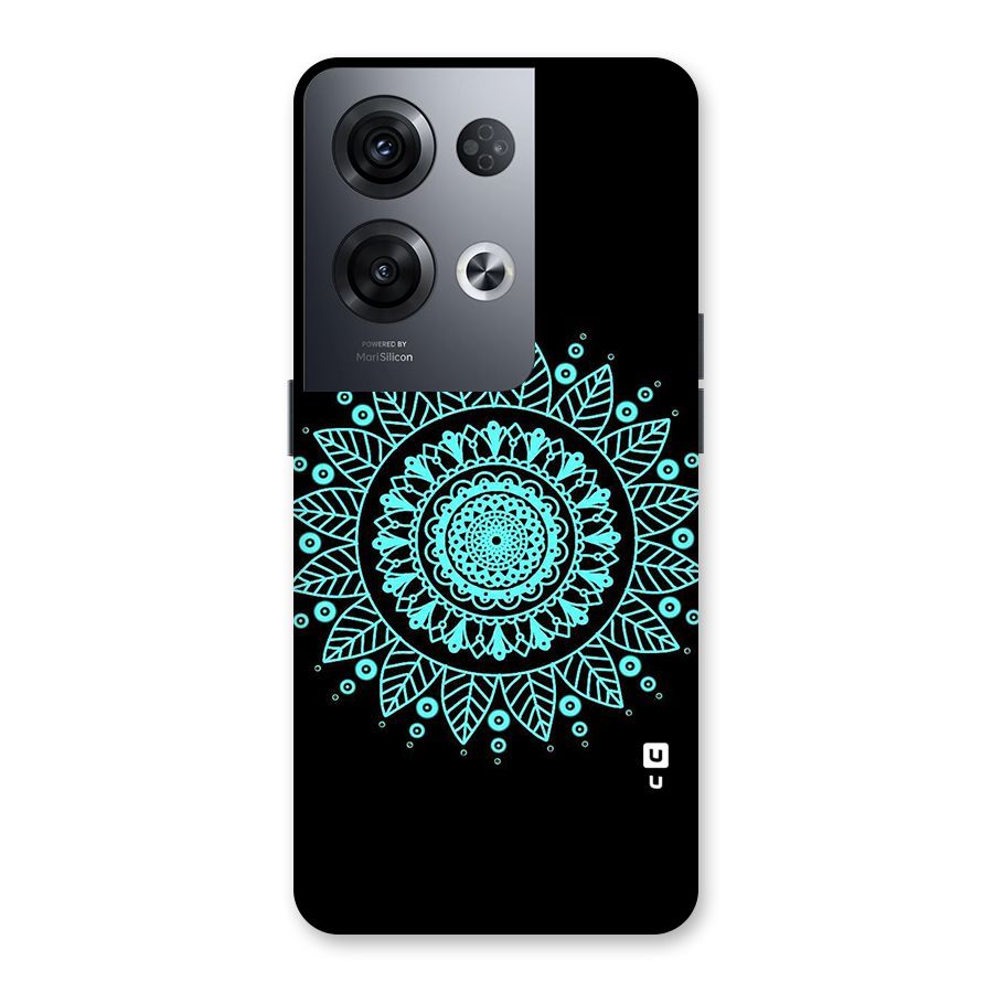 Circles Pattern Art Back Case for Oppo Reno8 Pro 5G