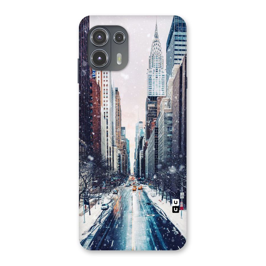 City Snow Back Case for Motorola Edge 20 Fusion