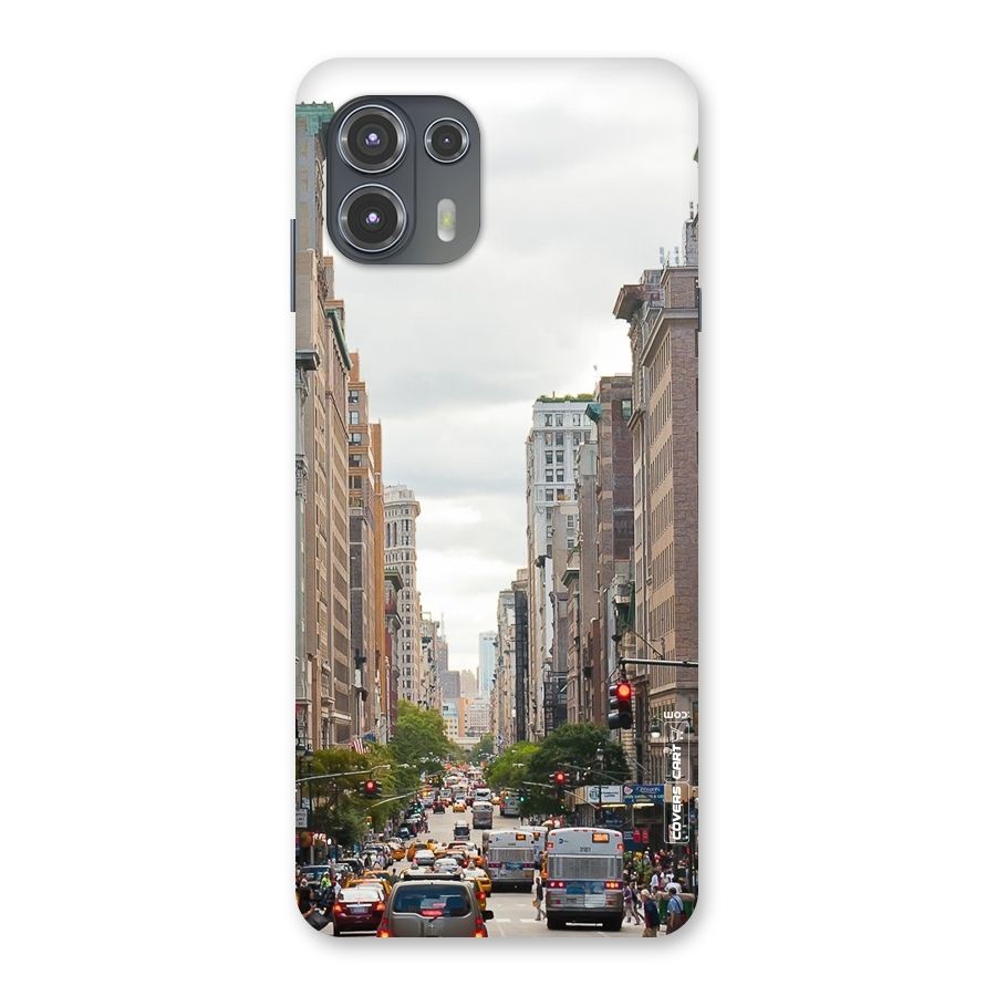 City Street View Back Case for Motorola Edge 20 Fusion
