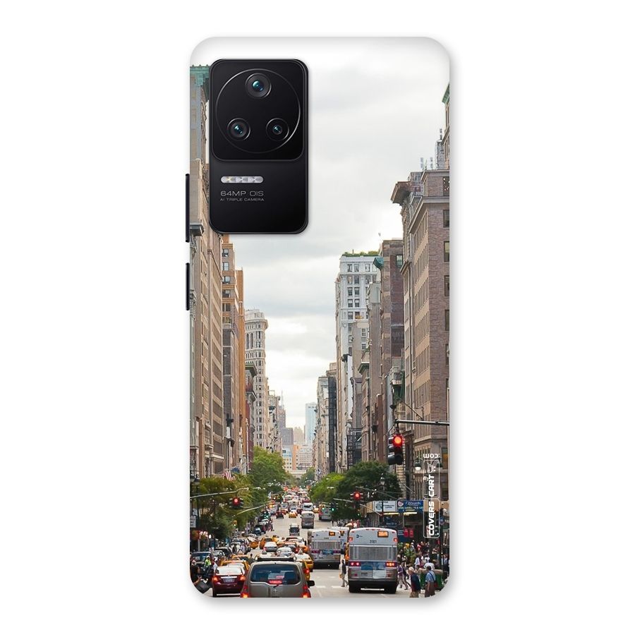 City Street View Back Case for Poco F4 5G