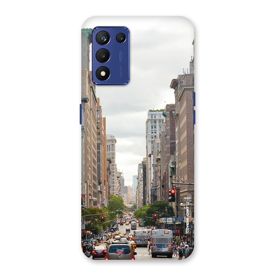 City Street View Back Case for Realme 9 5G Speed