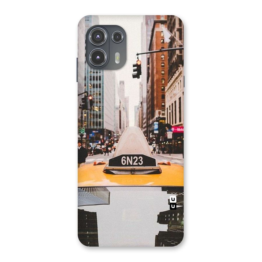 City Taxi Back Case for Motorola Edge 20 Fusion