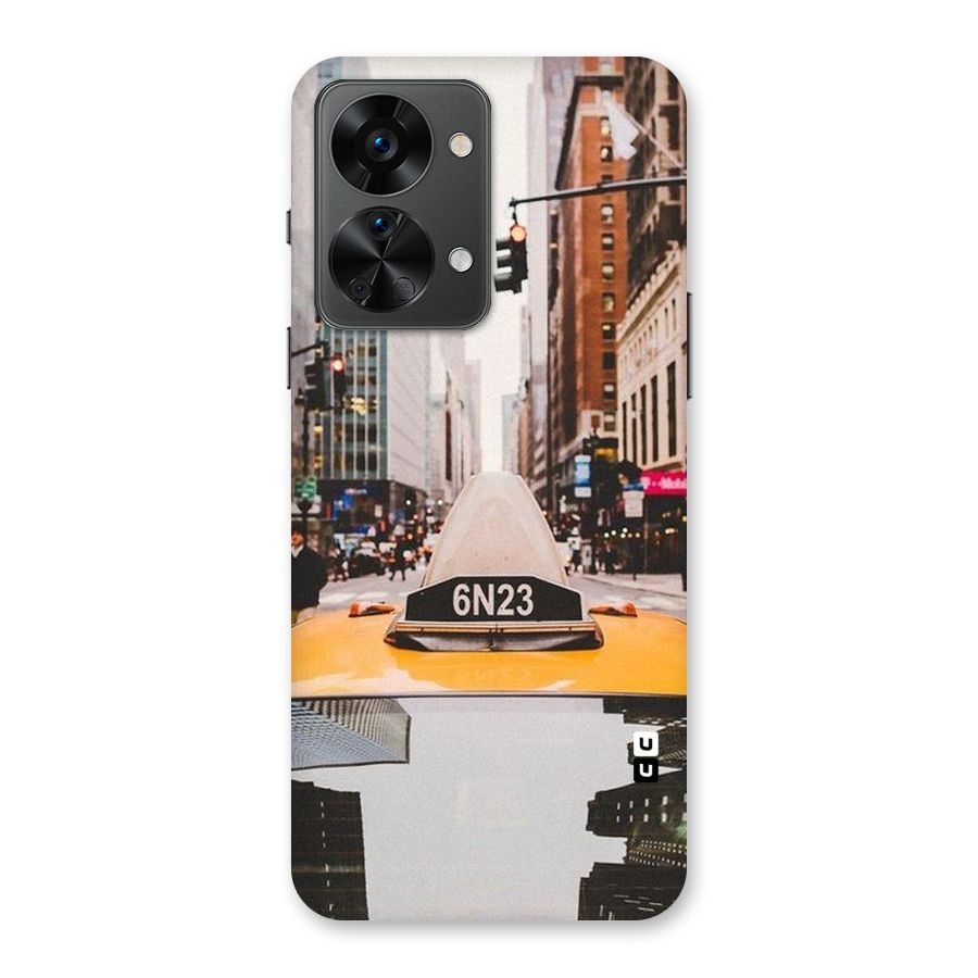 City Taxi Back Case for OnePlus Nord 2T