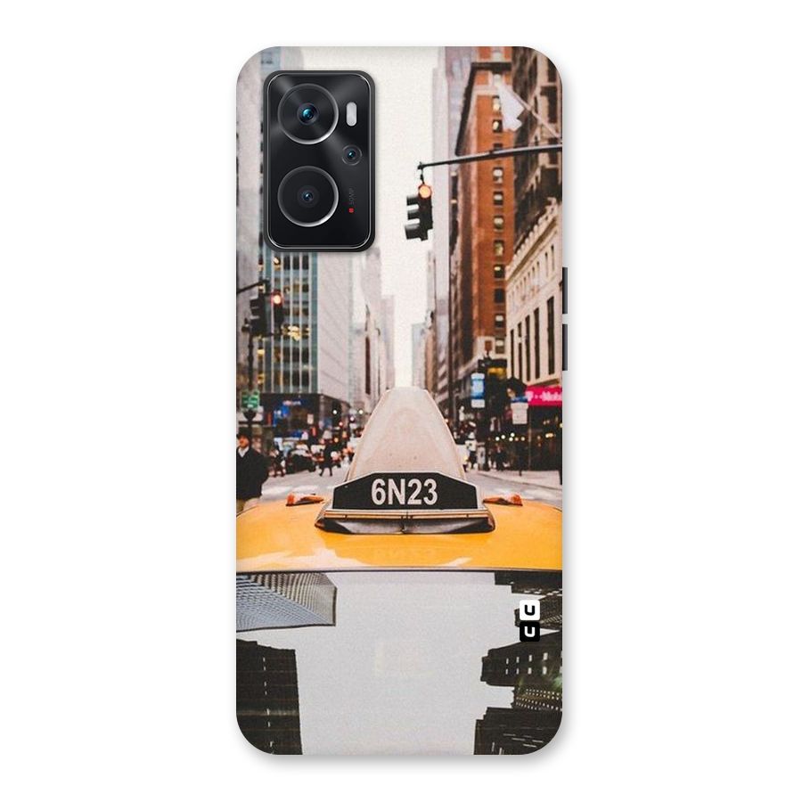 City Taxi Back Case for Oppo K10 4G