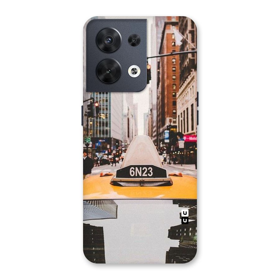 City Taxi Back Case for Oppo Reno8 5G