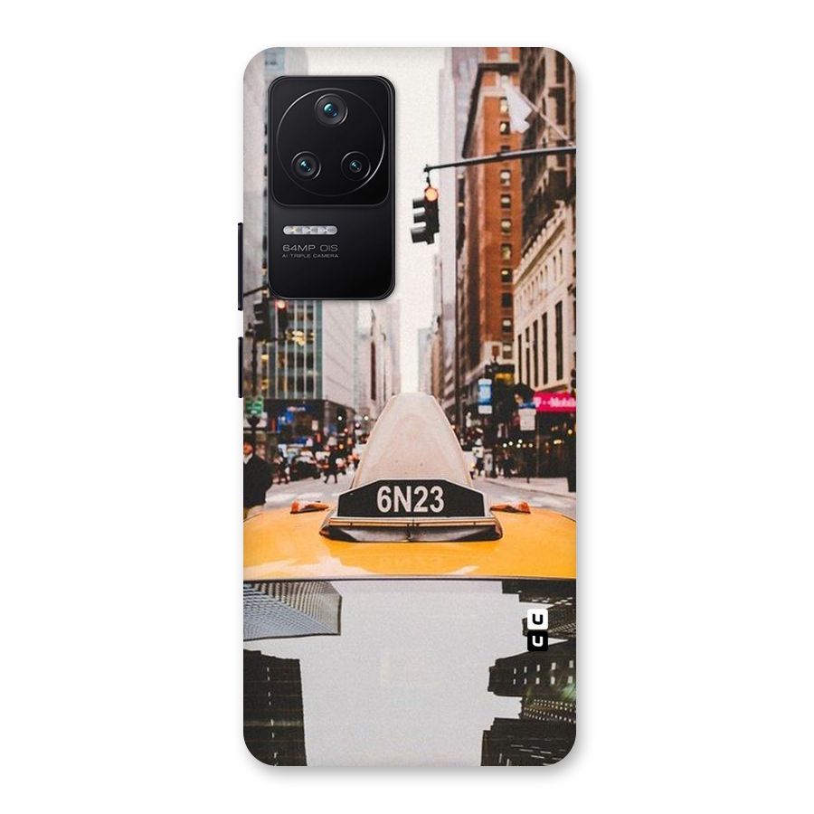 City Taxi Back Case for Poco F4 5G