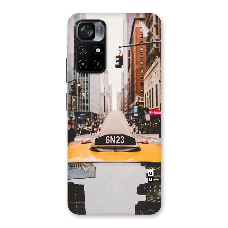 City Taxi Back Case for Poco M4 Pro 5G