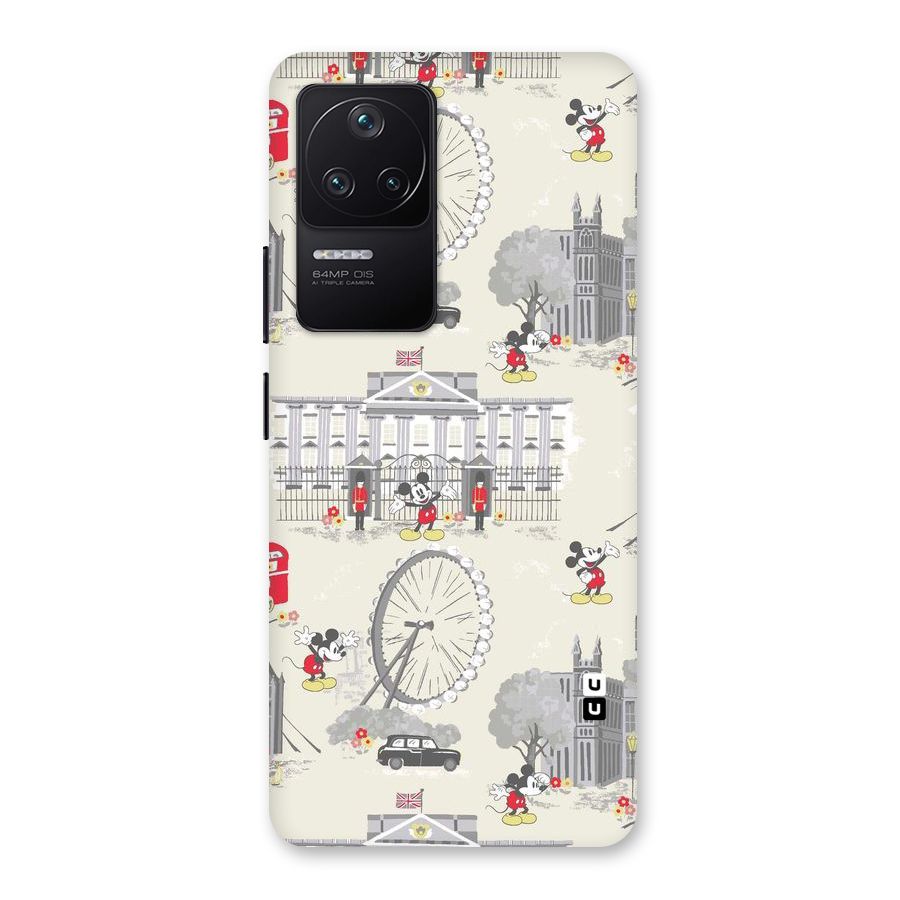 City Tour Pattern Back Case for Poco F4 5G