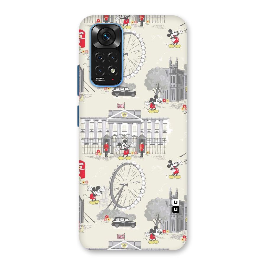 City Tour Pattern Back Case for Redmi Note 11S