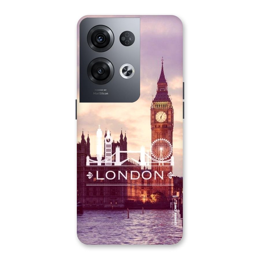 City Tower Back Case for Oppo Reno8 Pro 5G