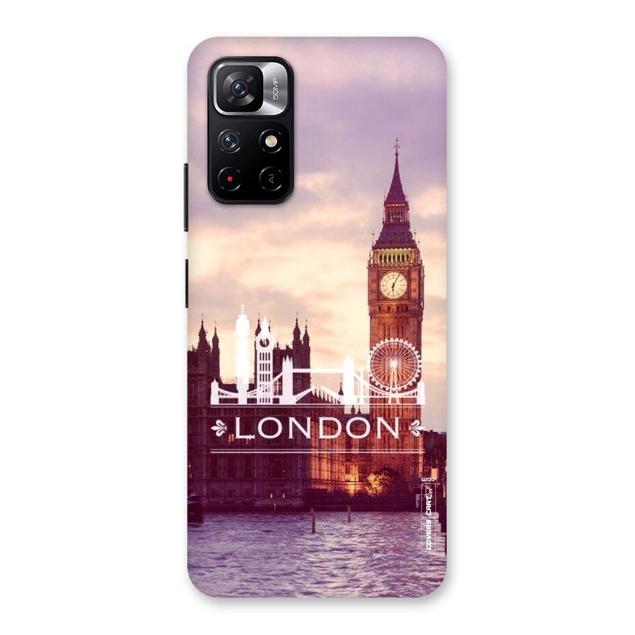 City Tower Back Case for Redmi Note 11T 5G