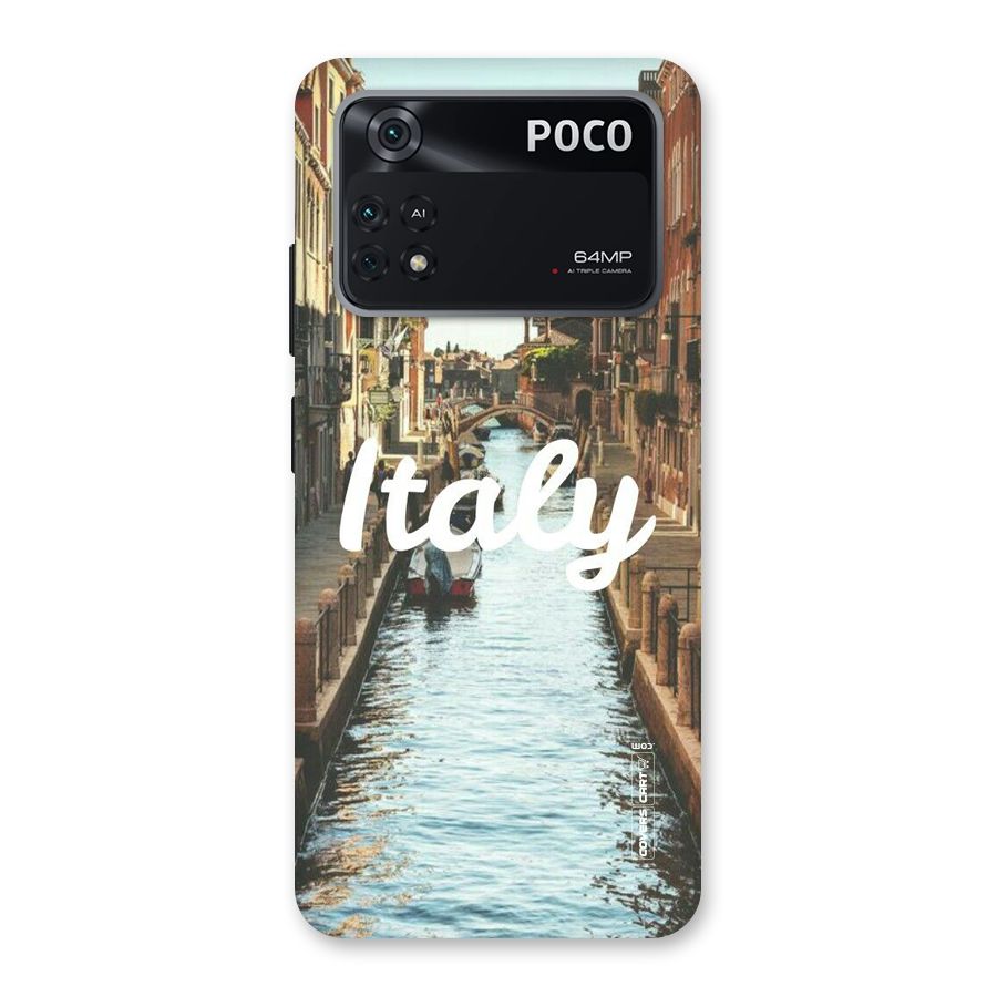 City Travel Back Case for Poco M4 Pro 4G